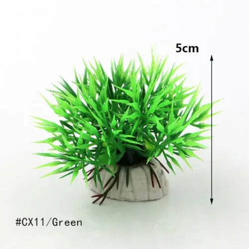 Planet Gates PVC Aquarium Decorative Simulation Artificial Leaves Plant Environmental Protection Materials Aquarium Decorative Accessories