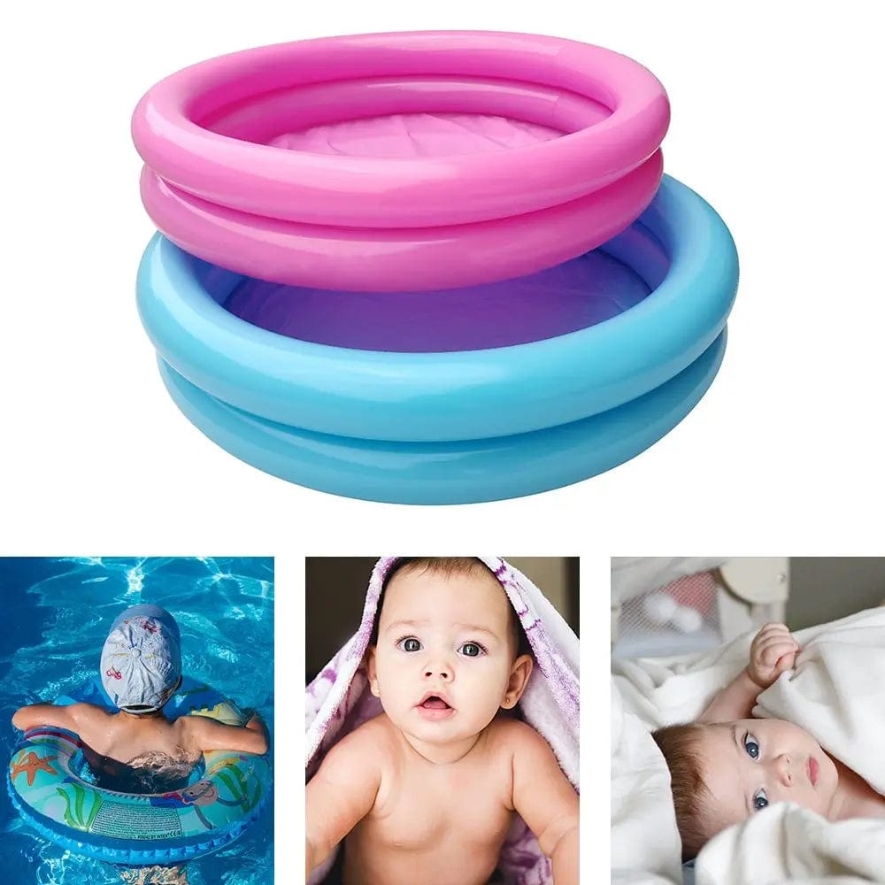 Planet Gates PVC Garden Paddling Pool for 0-3Y Summer Baby Inflatable Swimming Pool Round Basin Kids Outdoors Sport Water Toys