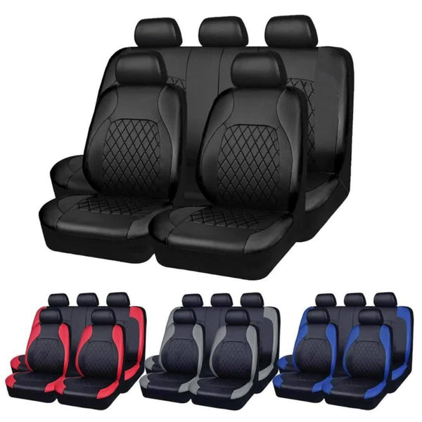 Planet Gates PVC Leather Universal Size Car Seat Cover For 5 Seats Fit For Most Cars
