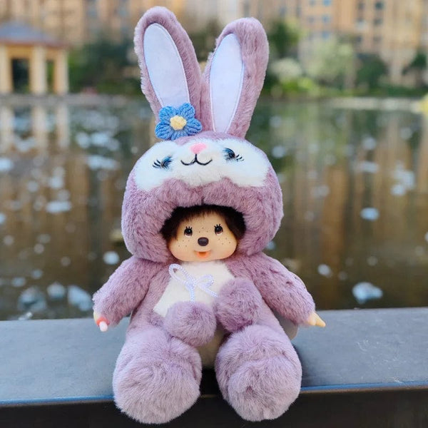 Planet Gates Q Disney 20cm Linabell Transform Stitch Rabbit Totoro Kiki Plush Toy Kawaii Stellalou Plushies Stuffed Doll Kids Christmas Gift