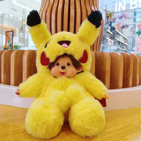 Planet Gates Q Disney 20cm Linabell Transform Stitch Rabbit Totoro Kiki Plush Toy Kawaii Stellalou Plushies Stuffed Doll Kids Christmas Gift
