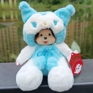 Planet Gates Q Disney 20cm Linabell Transform Stitch Rabbit Totoro Kiki Plush Toy Kawaii Stellalou Plushies Stuffed Doll Kids Christmas Gift