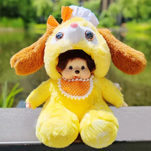 Planet Gates Q Disney 20cm Linabell Transform Stitch Rabbit Totoro Kiki Plush Toy Kawaii Stellalou Plushies Stuffed Doll Kids Christmas Gift