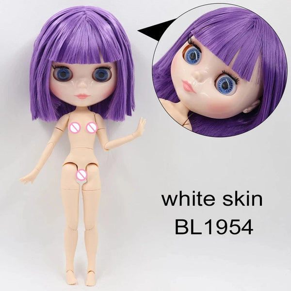 Planet Gates Q1206P281E2C / 30cm nude doll ICY DBS Blyth Doll 1/6 BJD Joint Body White Skin Special Offer On Sale Random Eyes Color 30cm TOY Girls Gift Anime