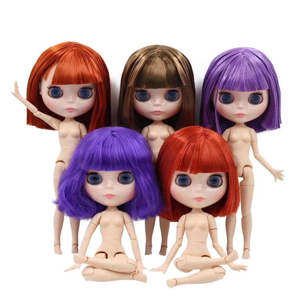 Planet Gates Q1206P281E2C / 30cm nude doll ICY DBS Blyth Doll 1/6 BJD Joint Body White Skin Special Offer On Sale Random Eyes Color 30cm TOY Girls Gift Anime