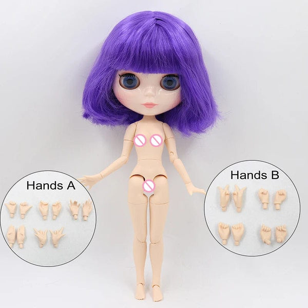 Planet Gates Q1206P281E2C / 30cm nude doll ICY DBS Blyth Doll 1/6 BJD Joint Body White Skin Special Offer On Sale Random Eyes Color 30cm TOY Girls Gift Anime