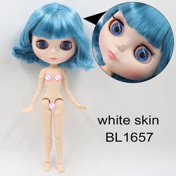 Planet Gates Q1206P281E2C / 30cm nude doll ICY DBS Blyth Doll 1/6 BJD Joint Body White Skin Special Offer On Sale Random Eyes Color 30cm TOY Girls Gift Anime
