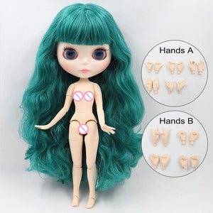 Planet Gates Q1206P281E2C / 30cm nude doll ICY DBS Blyth Doll 1/6 BJD Joint Body White Skin Special Offer On Sale Random Eyes Color 30cm TOY Girls Gift Anime