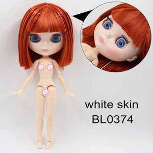 Planet Gates Q1206P281E2C / 30cm nude doll ICY DBS Blyth Doll 1/6 BJD Joint Body White Skin Special Offer On Sale Random Eyes Color 30cm TOY Girls Gift Anime