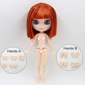 Planet Gates Q1206P281E2C / 30cm nude doll ICY DBS Blyth Doll 1/6 BJD Joint Body White Skin Special Offer On Sale Random Eyes Color 30cm TOY Girls Gift Anime