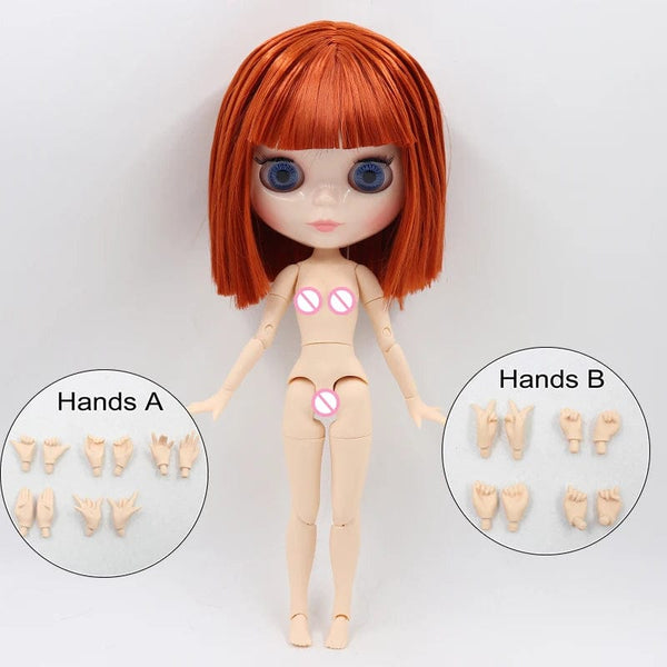 Planet Gates Q1206P281E2C / 30cm nude doll ICY DBS Blyth Doll 1/6 BJD Joint Body White Skin Special Offer On Sale Random Eyes Color 30cm TOY Girls Gift Anime