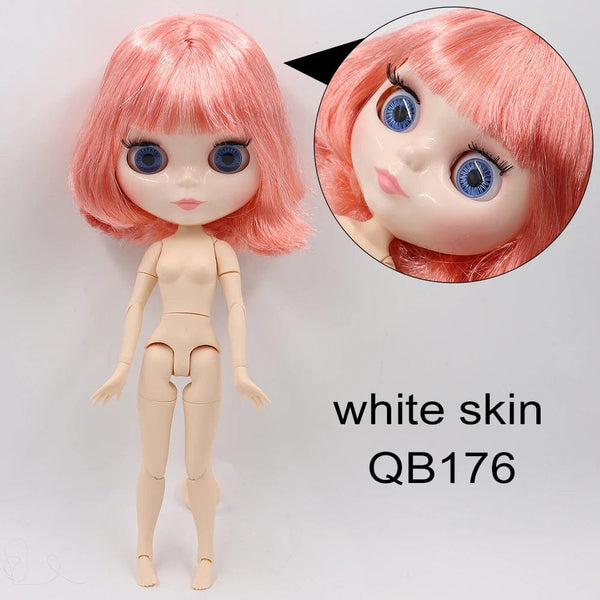 Planet Gates Q1206P281E2C / 30cm nude doll ICY DBS Blyth Doll 1/6 BJD Joint Body White Skin Special Offer On Sale Random Eyes Color 30cm TOY Girls Gift Anime