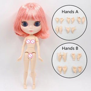 Planet Gates Q1206P281E2C / 30cm nude doll ICY DBS Blyth Doll 1/6 BJD Joint Body White Skin Special Offer On Sale Random Eyes Color 30cm TOY Girls Gift Anime