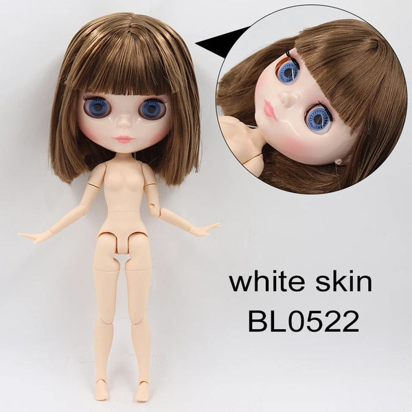 Planet Gates Q1206P281E2C / 30cm nude doll ICY DBS Blyth Doll 1/6 BJD Joint Body White Skin Special Offer On Sale Random Eyes Color 30cm TOY Girls Gift Anime