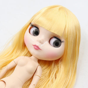 Planet Gates Q1206P281E2C / 30cm nude doll ICY DBS Blyth Doll 1/6 BJD Joint Body White Skin Special Offer On Sale Random Eyes Color 30cm TOY Girls Gift Anime