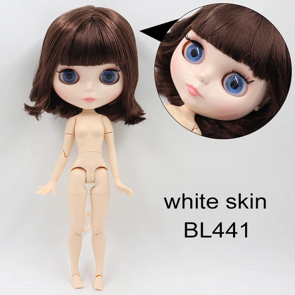 Planet Gates Q1206P281E2C / 30cm nude doll ICY DBS Blyth Doll 1/6 BJD Joint Body White Skin Special Offer On Sale Random Eyes Color 30cm TOY Girls Gift Anime
