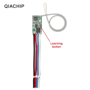 Planet Gates QA-R-012x40 / CHINA QIACHIP 40pcs 433.92Mhz Universal Wireless DC 3.6V-24V Remote Control Switch 1 CH RF Relay Receiver LED Light Controller DIY Kit