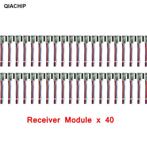 Planet Gates QA-R-012x40 / CHINA QIACHIP 40pcs 433.92Mhz Universal Wireless DC 3.6V-24V Remote Control Switch 1 CH RF Relay Receiver LED Light Controller DIY Kit