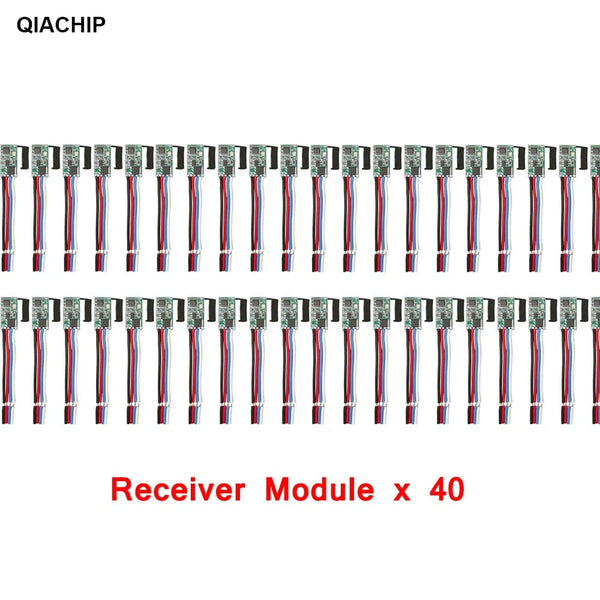 Planet Gates QA-R-012x40 / CHINA QIACHIP 40pcs 433.92Mhz Universal Wireless DC 3.6V-24V Remote Control Switch 1 CH RF Relay Receiver LED Light Controller DIY Kit