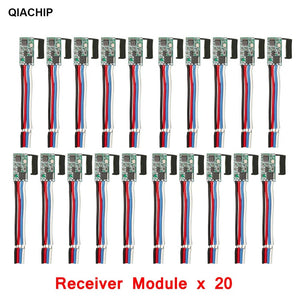 Planet Gates QA-R-012x40 / CHINA QIACHIP 40pcs 433.92Mhz Universal Wireless DC 3.6V-24V Remote Control Switch 1 CH RF Relay Receiver LED Light Controller DIY Kit