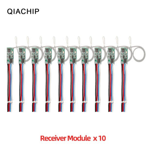 Planet Gates QA-R-012x40 / CHINA QIACHIP 40pcs 433.92Mhz Universal Wireless DC 3.6V-24V Remote Control Switch 1 CH RF Relay Receiver LED Light Controller DIY Kit