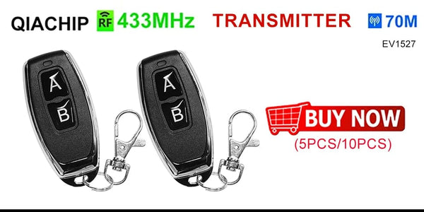 Planet Gates QA-R-012x40 / CHINA QIACHIP 40pcs 433.92Mhz Universal Wireless DC 3.6V-24V Remote Control Switch 1 CH RF Relay Receiver LED Light Controller DIY Kit