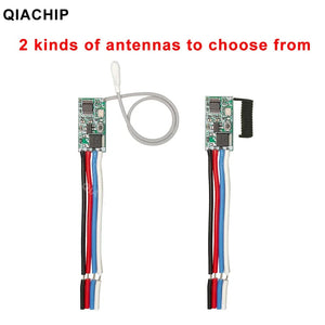 Planet Gates QA-R-012x40 / CHINA QIACHIP 40pcs 433.92Mhz Universal Wireless DC 3.6V-24V Remote Control Switch 1 CH RF Relay Receiver LED Light Controller DIY Kit