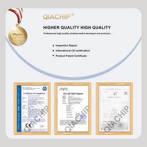 Planet Gates QA-R-012x40 / CHINA QIACHIP 40pcs 433.92Mhz Universal Wireless DC 3.6V-24V Remote Control Switch 1 CH RF Relay Receiver LED Light Controller DIY Kit