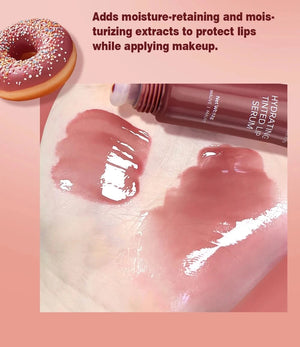 Planet Gates QIBEST Watery Crystal Clear Jelly Lip Oil Lip Balm Moisturizing Smoothing Lip Lines Jelly Pout Lip Gloss Glass Tinted Lip Glaze