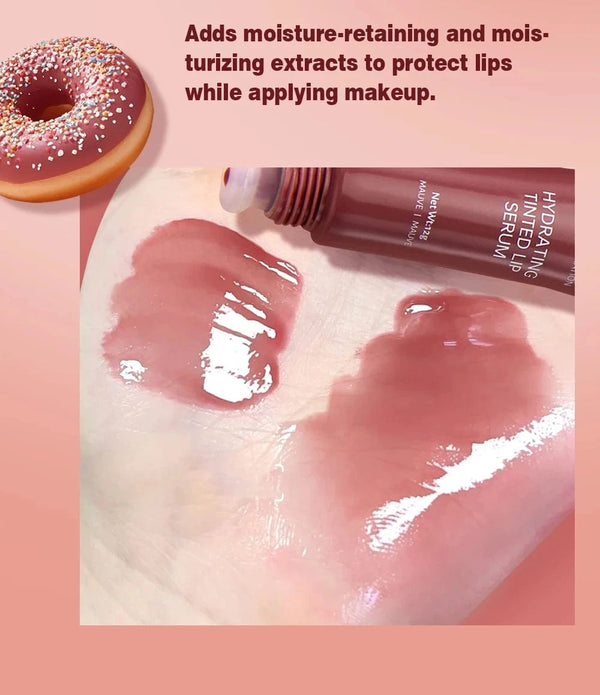 Planet Gates QIBEST Watery Crystal Clear Jelly Lip Oil Lip Balm Moisturizing Smoothing Lip Lines Jelly Pout Lip Gloss Glass Tinted Lip Glaze