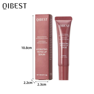 Planet Gates QIBEST Watery Crystal Clear Jelly Lip Oil Lip Balm Moisturizing Smoothing Lip Lines Jelly Pout Lip Gloss Glass Tinted Lip Glaze