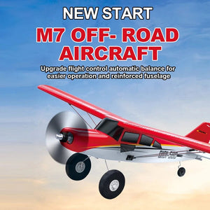 Planet Gates Qidi560 RC Plane Moore M7 Off-road 4CH Remote Control Airplane Brushless Fixed Wing Aircraft Model EPP Foam Toys for Children