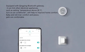 Planet Gates Qingping Bluetooth Gateway Hub Compatible WIFI Remote View Data Sub-Device Smart  Linkage Home Device Work With Mi home APP