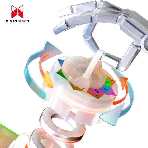 Planet Gates Qiyi X-Man Tornado V3 M Pioneer UV Magnetic Magic Speed Cube Stickerless XMD Tornado V3M Fidget Toys Cubo Magico Puzzle
