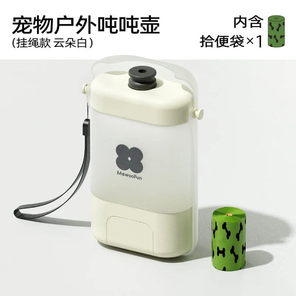 Planet Gates QS10WH / United States Mewoofun Pet Water Bottle for Dogs and Cats Portable Convenient Safe Tasteless Drinking Leak-Proof Water Dispenser On the Go