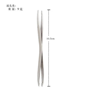 Planet Gates Quality Stainless Steel Pet Flea Remover Tool Scratching Hook Tweezers Clips Set Cat Dog Tick Removal Tool Pet Grooming Supplies