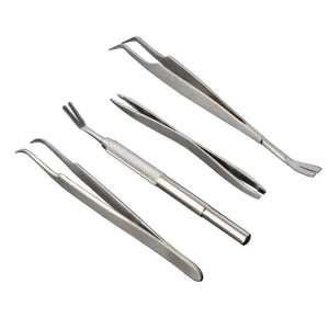 Planet Gates Quality Stainless Steel Pet Flea Remover Tool Scratching Hook Tweezers Clips Set Cat Dog Tick Removal Tool Pet Grooming Supplies