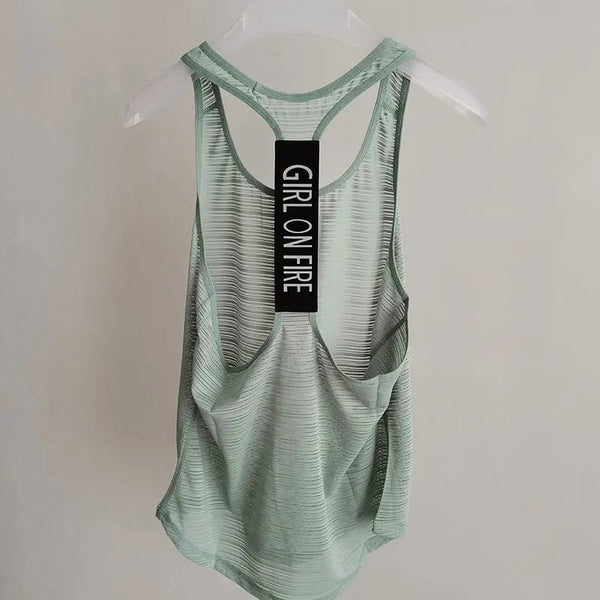 Planet Gates Quick Dry  Sports Vest Women Sports Tops Summer Casual Sleeveless Fitness Gym Running Yoga Tank Tops Sweatshirt