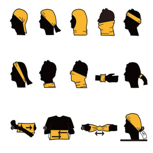 Planet Gates QXMZ260-16 Ourdoor Cycling Hiking Camping Hunting Running Neck Tube Scarf Bandana Bike Motorcycle Face Mask Bandana Magic Scarf Women Men