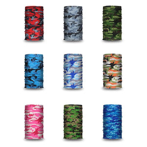 Planet Gates QXMZ260-16 Ourdoor Cycling Hiking Camping Hunting Running Neck Tube Scarf Bandana Bike Motorcycle Face Mask Bandana Magic Scarf Women Men