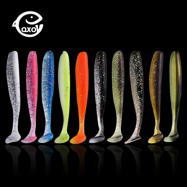 Planet Gates QXO Fishing Soft Lure Worm With Box Silicone Bait Swimbait Streamer Sea Fishing Spoon Lure 7cm 10cm Wobbler Set