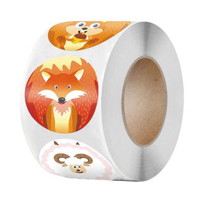 Planet Gates QY861-100pcs 100-500pcs Teacher Reward Sticker Fun Motivation Cat Dog Sticker for School Teacher Student Stationery Stickers Kids