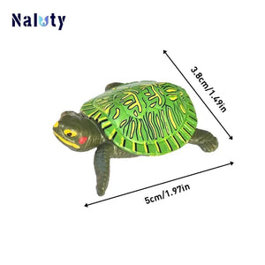 Planet Gates R  Red-eared slider New Aquarium Decoration Accessories Mini Samll Ornaments Marine Animal Shark Whale Decor Aquarium for Fish Tank Accessories