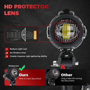 Planet Gates R1200GS 40W Motorcycle LED Fog Lights Auxiliary Assembliy For BMW R1200GS F850GS F750GS F 850GS 750GS 1250GS GS LC Adventure