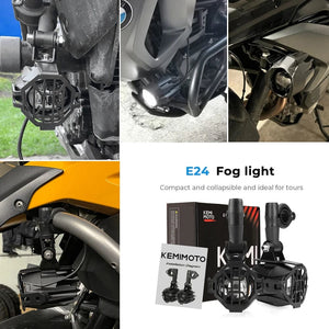 Planet Gates R1200GS 40W Motorcycle LED Fog Lights Auxiliary Assembliy For BMW R1200GS F850GS F750GS F 850GS 750GS 1250GS GS LC Adventure