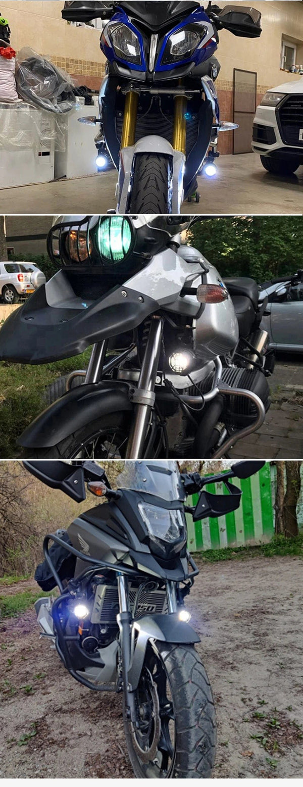 Planet Gates R1200GS 40W Motorcycle LED Fog Lights Auxiliary Assembliy For BMW R1200GS F850GS F750GS F 850GS 750GS 1250GS GS LC Adventure