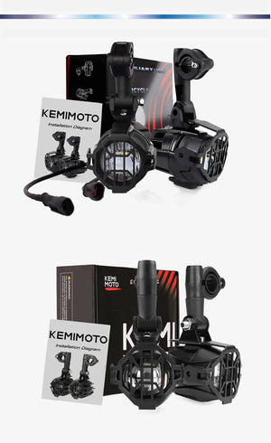 Planet Gates R1200GS 40W Motorcycle LED Fog Lights Auxiliary Assembliy For BMW R1200GS F850GS F750GS F 850GS 750GS 1250GS GS LC Adventure