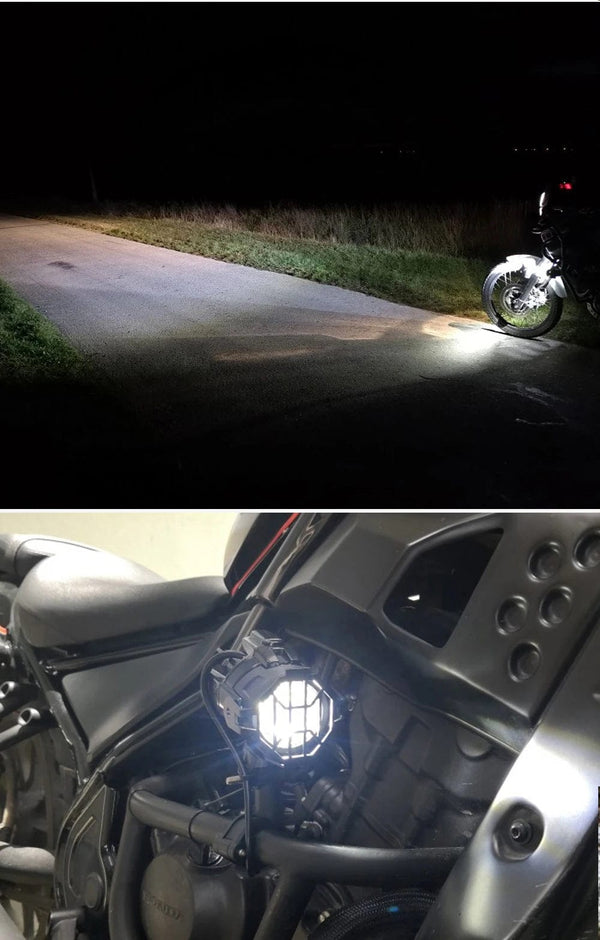 Planet Gates R1200GS 40W Motorcycle LED Fog Lights Auxiliary Assembliy For BMW R1200GS F850GS F750GS F 850GS 750GS 1250GS GS LC Adventure