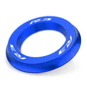 Planet Gates R3 Motorcycle Ignition Switch Cover Ring CNC Aluminum Accessories for Yamaha YZF R3 2013 2014 2015 2016 2017 2018 2019