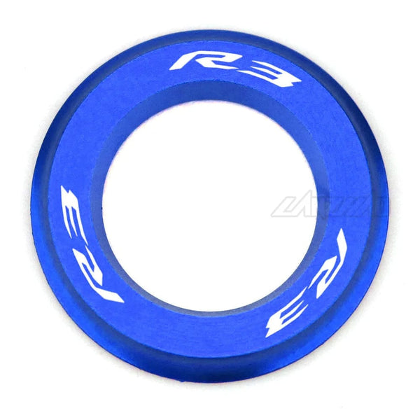 Planet Gates R3 Motorcycle Ignition Switch Cover Ring CNC Aluminum Accessories for Yamaha YZF R3 2013 2014 2015 2016 2017 2018 2019